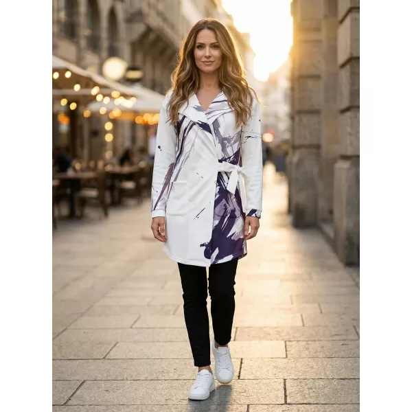  Geanta premium pentru femei pentru femei ALTISPORT VOJ/ALW074MI05 ALB -VIOLET 