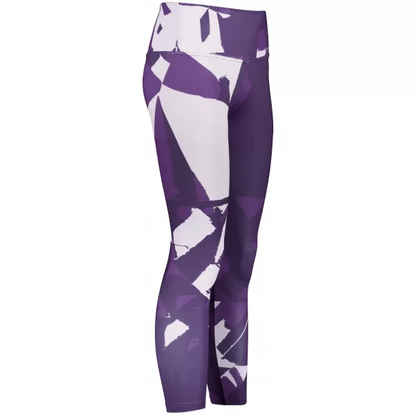  Premium pentru jambiere lungi pentru femei ALTISPORT VOJ/ALW080LEG01 PURPURIU ÎNCHIS 