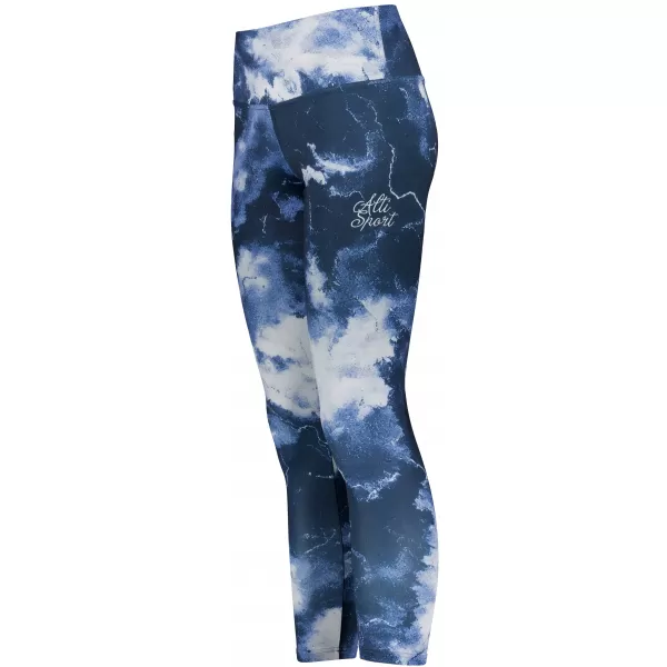  Premium pentru jambiere lungi pentru femei ALTISPORT VOJ/ALW066LEG01 ALBASTRU ÎNCHIS 