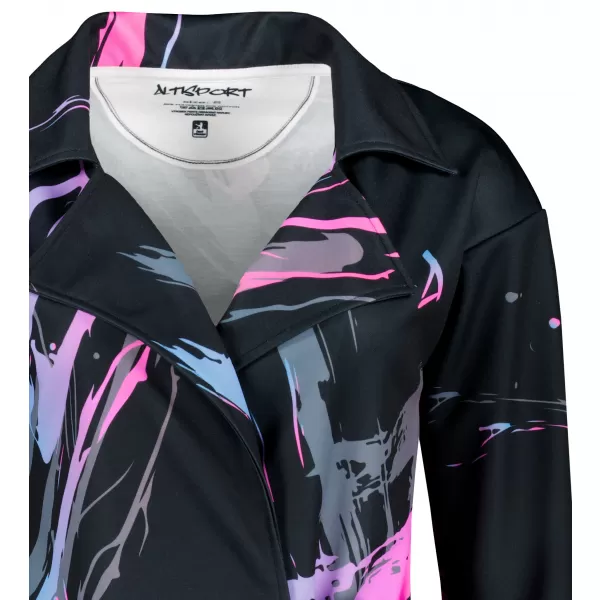 Geanta premium pentru femei pentru femei ALTISPORT VOJ/ALW074MI05 NEGRU -PINK 
