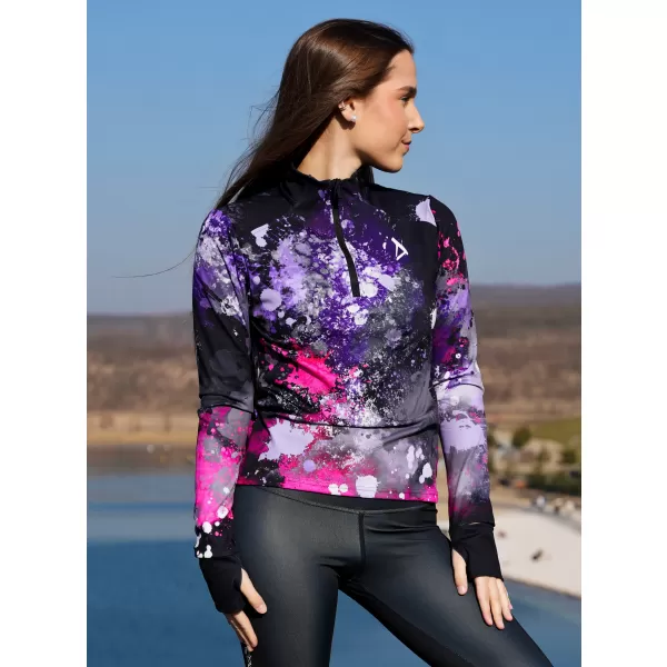  Panouri sportive pentru femei Premium Plus ALTISPORT VOJ/ALW055MI04 NEGRU -PINK 