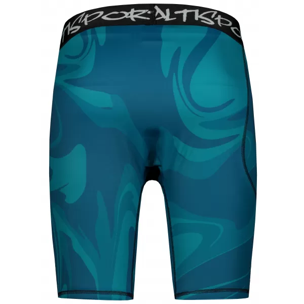  Jambiere sport pentru bărbați pe genunchii premium ALTISPORT VOJ/ALM072LEG02 KEROSEN 