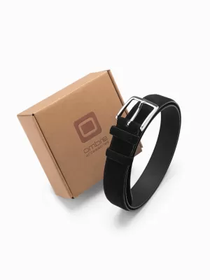 Centura bărbaților OMBRE OU-ACBE-0113 NEGRU