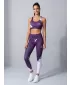 Premium pentru jambiere lungi pentru femei ALTISPORT VOJ/ALW081LEG01 PURPURIU ÎNCHIS