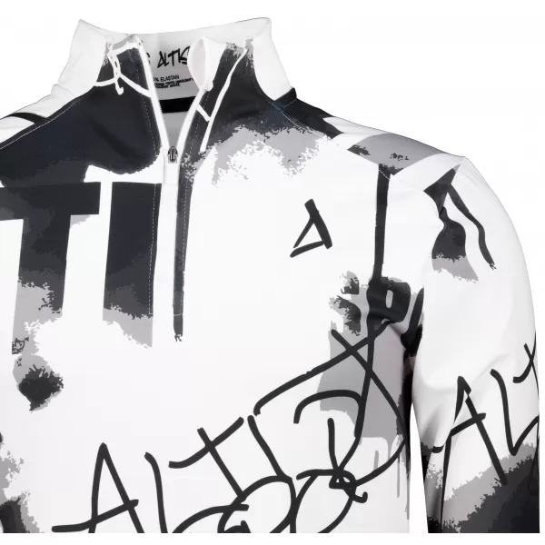  Panouri sportive pentru bărbați Premium Plus ALTISPORT VOJ/ALM076MI04 NEGRU/ALB 