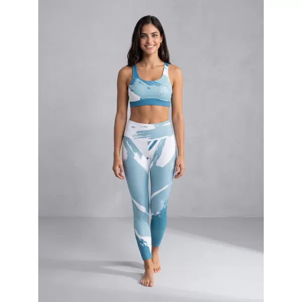  Premium pentru jambiere lungi pentru femei ALTISPORT VOJ/ALW081LEG01 ALBASTRU 