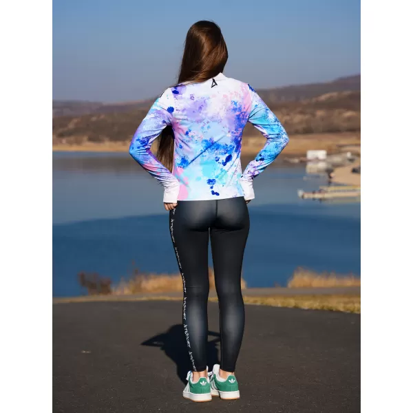  Panouri sportive pentru femei Premium Plus ALTISPORT VOJ/ALW055MI04 VIOLET/ALBASTRU 