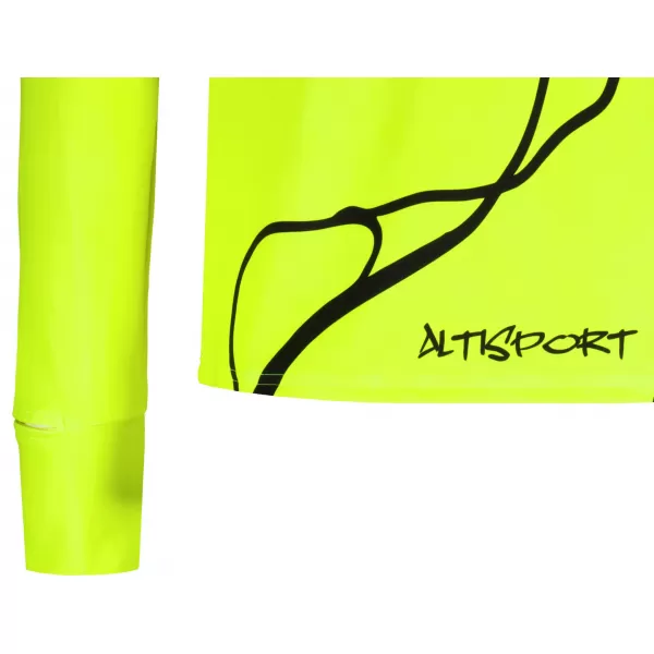  Panouri sportive pentru bărbați Premium Plus ALTISPORT VOJ/ALM073MI04 FLUO-GALBEN 