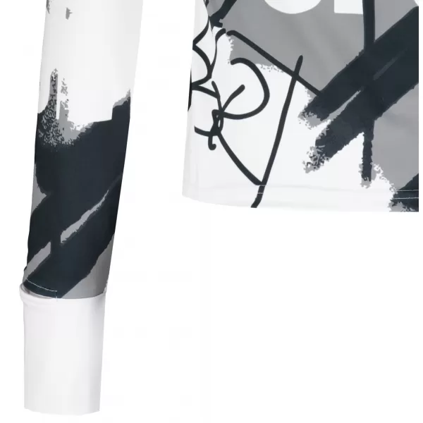  Panouri sportive pentru femei Premium Plus ALTISPORT VOJ/ALW076MI04 ALB/NEGRU 