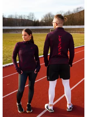 Panouri sportive pentru femei Premium Plus ALTISPORT VOJ/ALW072MI04 VIN ROȘU