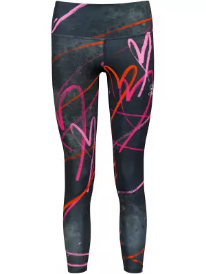 Premium pentru jambiere lungi pentru femei ALTISPORT VOJ/ALW082LEG01 NEGRU