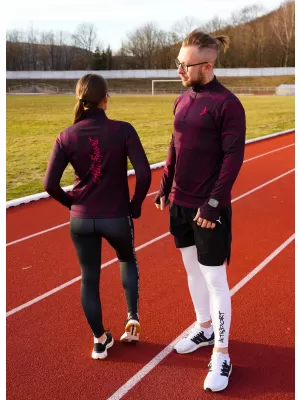 Panouri sportive pentru bărbați Premium Plus ALTISPORT VOJ/ALM072MI04 VIN ROȘU