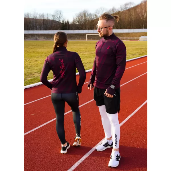  Panouri sportive pentru bărbați Premium Plus ALTISPORT VOJ/ALM072MI04 VIN ROȘU 