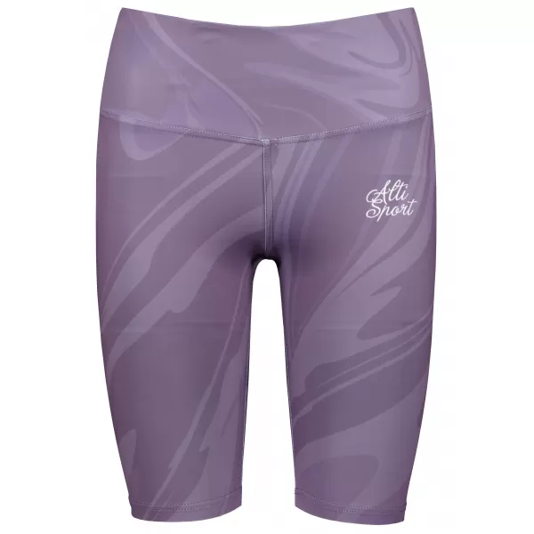  Jambiere pentru femei deasupra genunchilor premium ALTISPORT VOJ/ALW072LEG02 VIOLET 