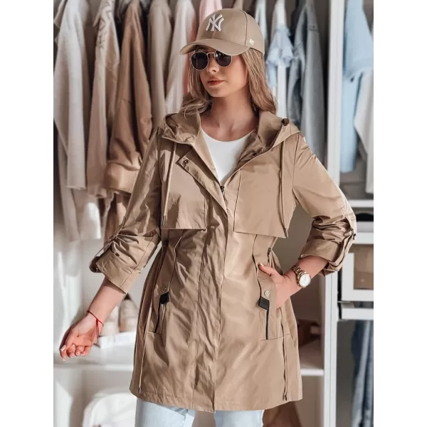  Geacă pentru doamne DSTREET MODOVIA TY4813 CARAMEL 