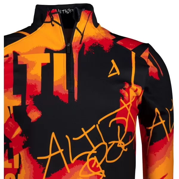  Panouri sportive pentru bărbați Premium Plus ALTISPORT VOJ/ALM076MI04 PORTOCALIU/NEGRU 