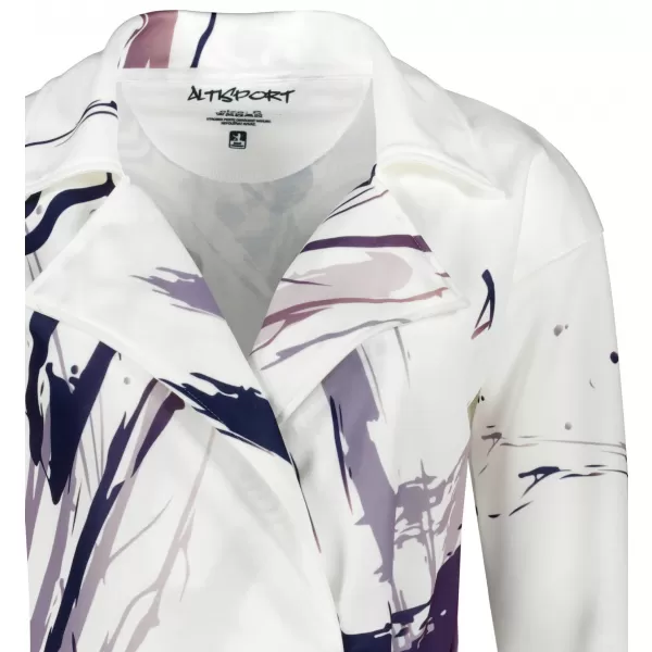  Geanta premium pentru femei pentru femei ALTISPORT VOJ/ALW074MI05 ALB -VIOLET 