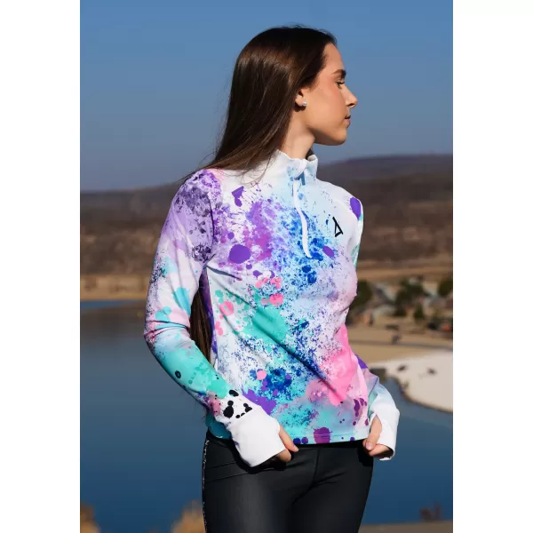  Panouri sportive pentru femei Premium Plus ALTISPORT VOJ/ALW055MI04 VIOLET/VERDE 