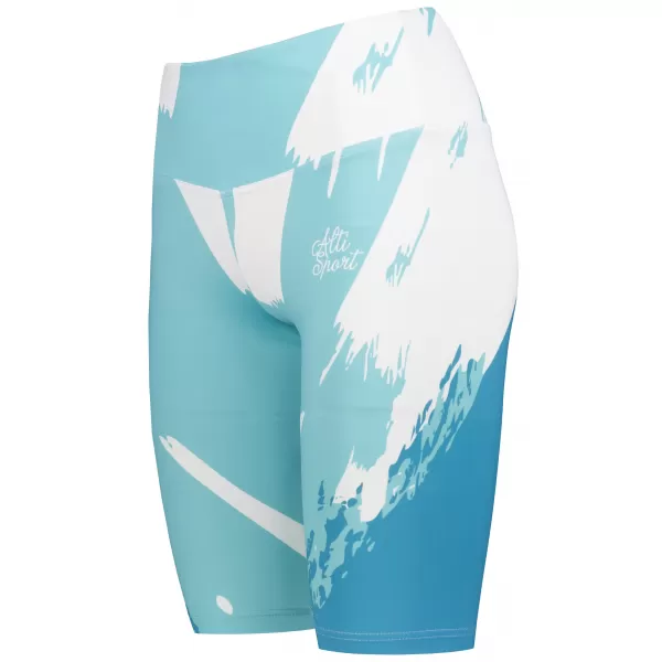  Jambiere pentru femei deasupra genunchilor premium ALTISPORT VOJ/ALW081LEG02 ALBASTRU 