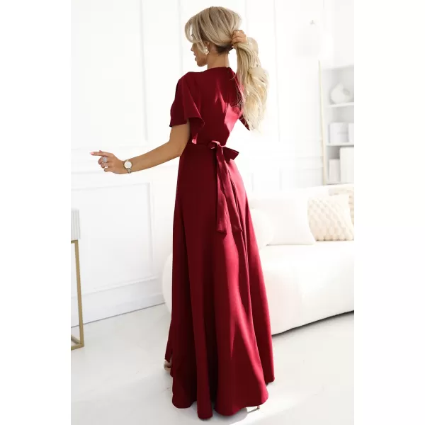  Rochie NUMOCO JENNIFER 581-2 BURGUNDIA 