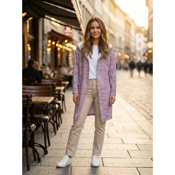  Premium de cardigan pentru femei ALTISPORT VOJ/ALW067MI07 VECHI ROZ 