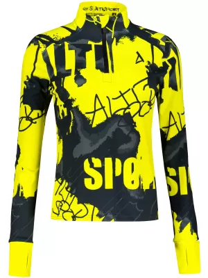 Panouri sportive pentru femei Premium Plus ALTISPORT VOJ/ALW076MI04 FLUO-GALBEN