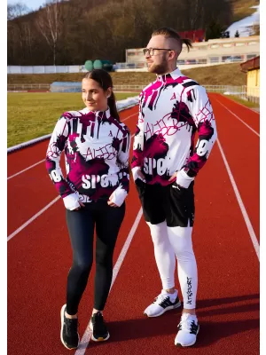 Panouri sportive pentru femei Premium Plus ALTISPORT VOJ/ALW076MI04 ALB/VIN