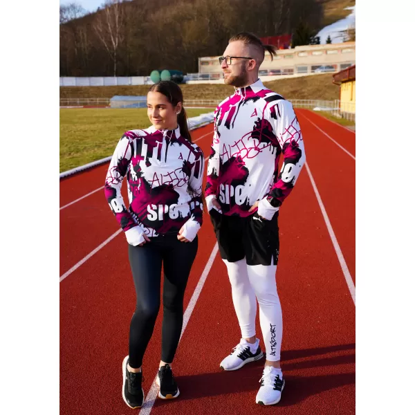 Panouri sportive pentru femei Premium Plus ALTISPORT VOJ/ALW076MI04 ALB/VIN 