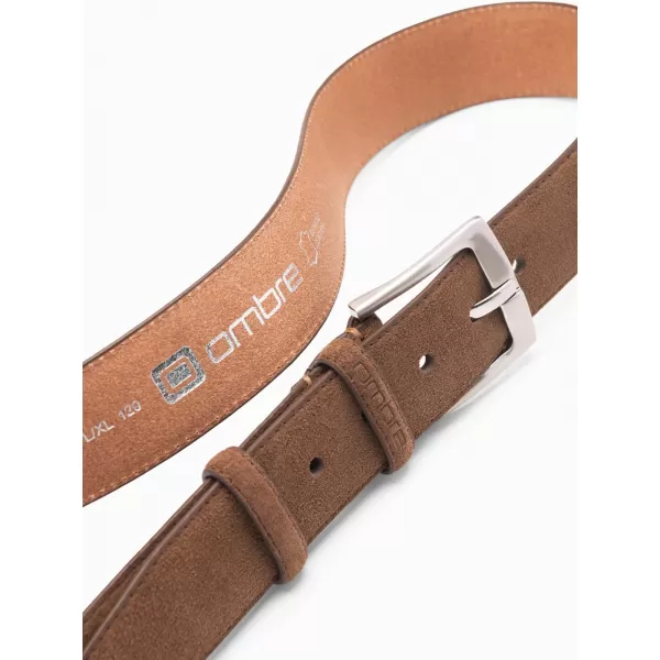  Centura bărbaților OMBRE OU-ACBE-0112 MARO 