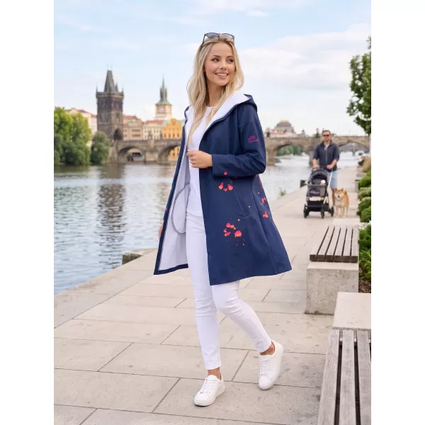  Premium de cardigan pentru femei ALTISPORT VOJ/ALW077MI07 ALBASTRU ÎNCHIS 