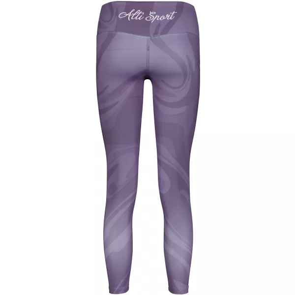  Premium pentru jambiere lungi pentru femei ALTISPORT VOJ/ALW072LEG01 VIOLET 
