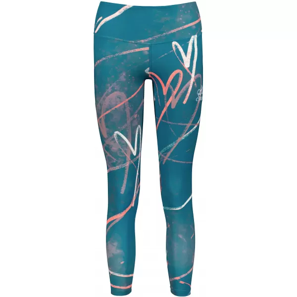  Premium pentru jambiere lungi pentru femei ALTISPORT VOJ/ALW082LEG01 KEROSEN 