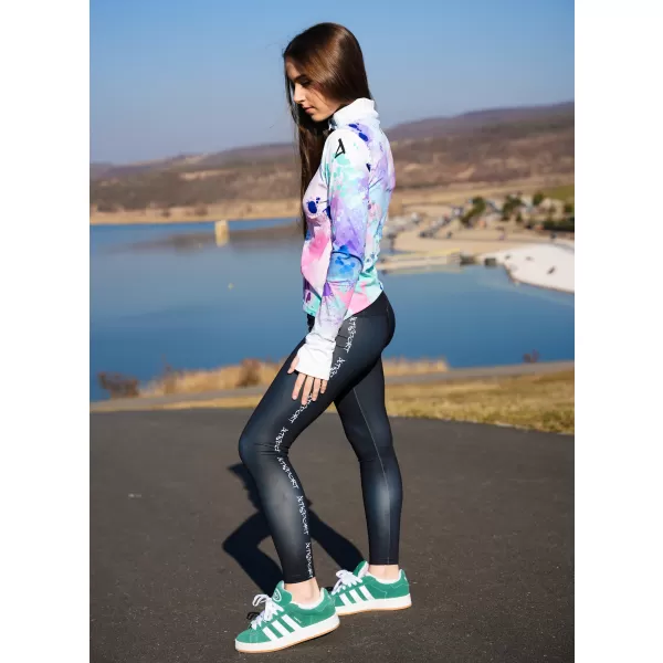  Panouri sportive pentru femei Premium Plus ALTISPORT VOJ/ALW055MI04 VIOLET/VERDE 
