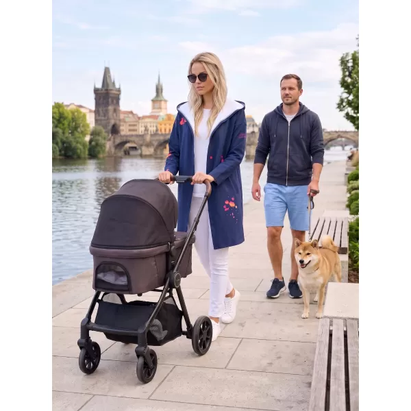  Premium de cardigan pentru femei ALTISPORT VOJ/ALW077MI07 ALBASTRU ÎNCHIS 