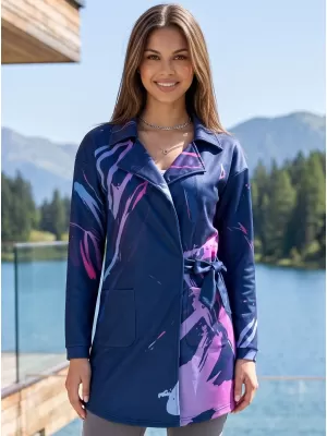 Geanta premium pentru femei pentru femei ALTISPORT VOJ/ALW074MI05 ALBASTRU-VIOLETĂ