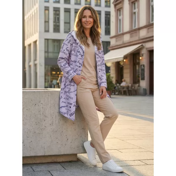  Premium de cardigan pentru femei ALTISPORT VOJ/ALW067MI07 VIOLET 