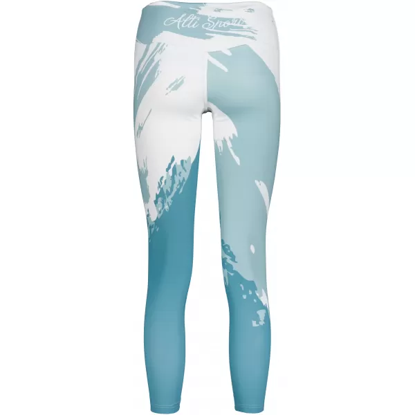  Premium pentru jambiere lungi pentru femei ALTISPORT VOJ/ALW081LEG01 ALBASTRU 