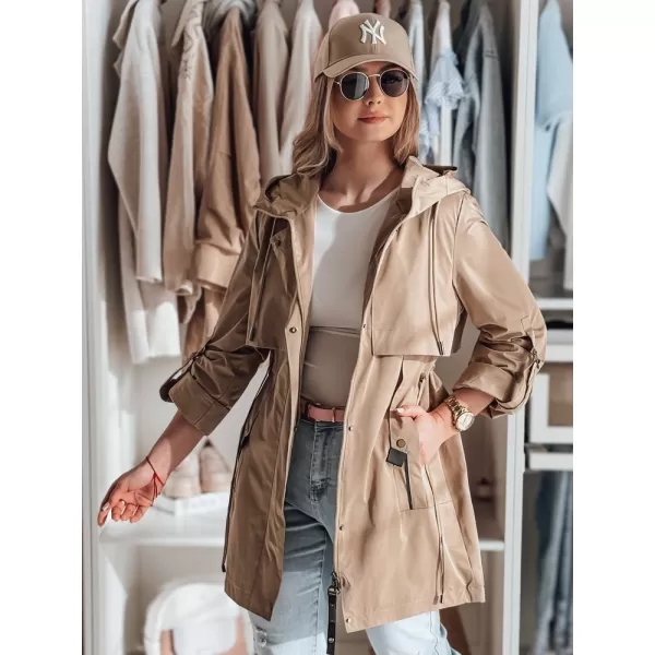  Geacă pentru doamne DSTREET MODOVIA TY4813 CARAMEL 