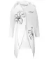 Cardigan premium pentru femei ALTISPORT VOJ/ALW075MI07 ALB
