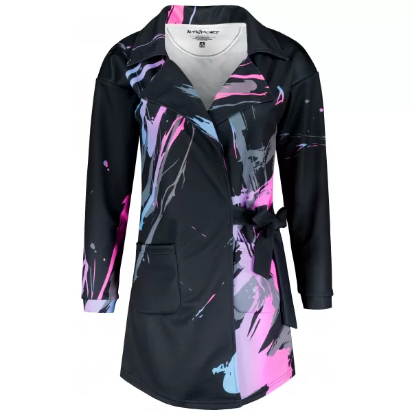  Geanta premium pentru femei pentru femei ALTISPORT VOJ/ALW074MI05 NEGRU -PINK 