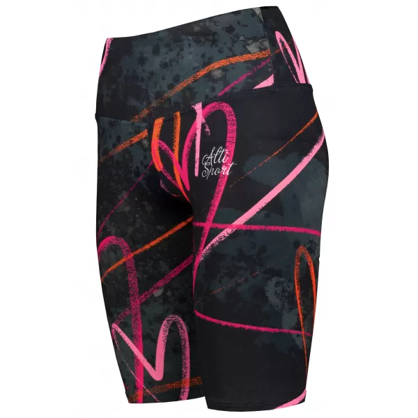  Jambiere pentru femei deasupra genunchilor premium ALTISPORT VOJ/ALW082LEG02 NEGRU 