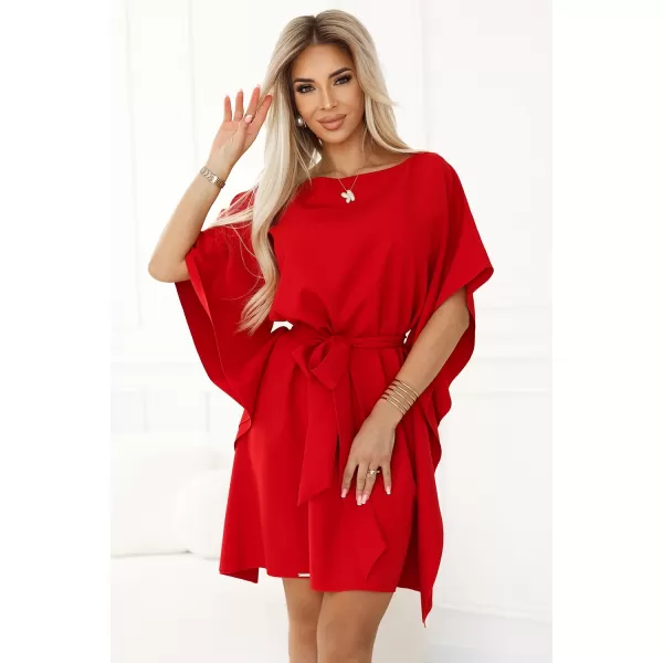  Rochie NUMOCO SOFIA 287-35 ROŞU 