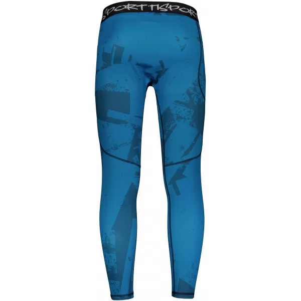  Jambiere sport pentru bărbați de premiu lung ALTISPORT VOJ/ALM079LEG01 ALBASTRU 