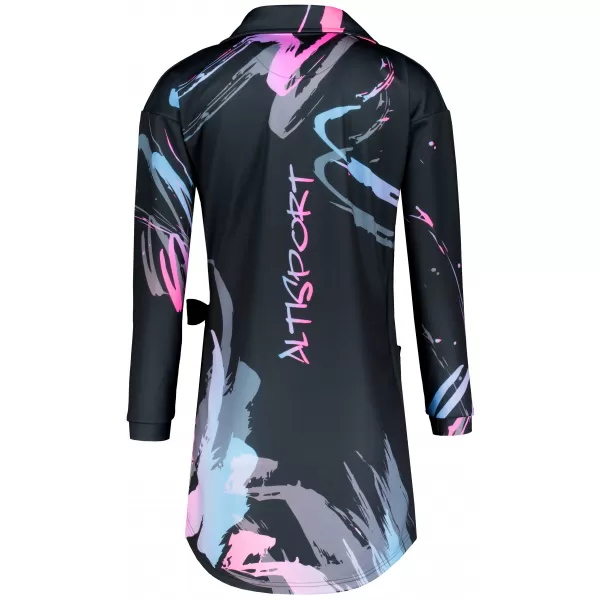  Geanta premium pentru femei pentru femei ALTISPORT VOJ/ALW074MI05 NEGRU -PINK 