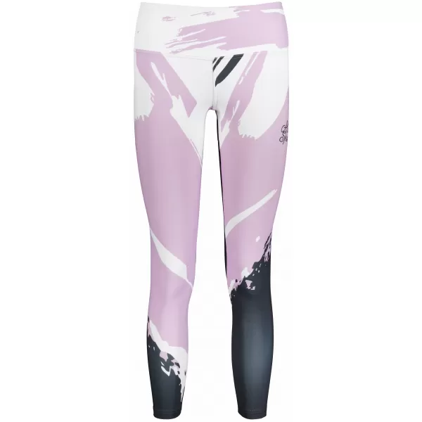  Premium pentru jambiere lungi pentru femei ALTISPORT VOJ/ALW081LEG01 ROZ-NEGRU 