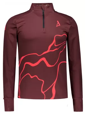 Panouri sportive pentru bărbați Premium Plus ALTISPORT VOJ/ALM073MI04 VIN ROȘU