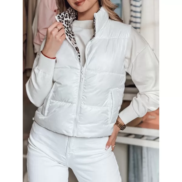  Vestă DSTREET CHIPUFF TY4821 ALB 