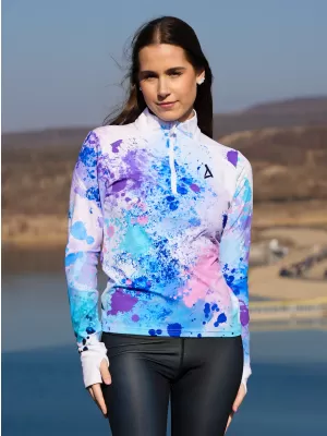 Panouri sportive pentru femei Premium Plus ALTISPORT VOJ/ALW055MI04 VIOLET/ALBASTRU