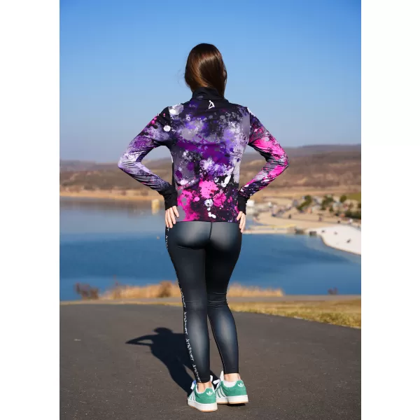  Panouri sportive pentru femei Premium Plus ALTISPORT VOJ/ALW055MI04 NEGRU -PINK 