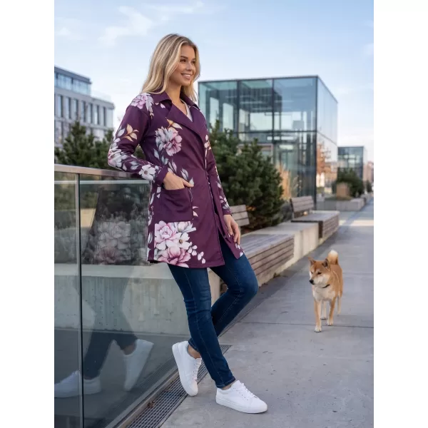  Geanta premium pentru femei pentru femei ALTISPORT VOJ/ALW087MI05 BURGUNDIA 